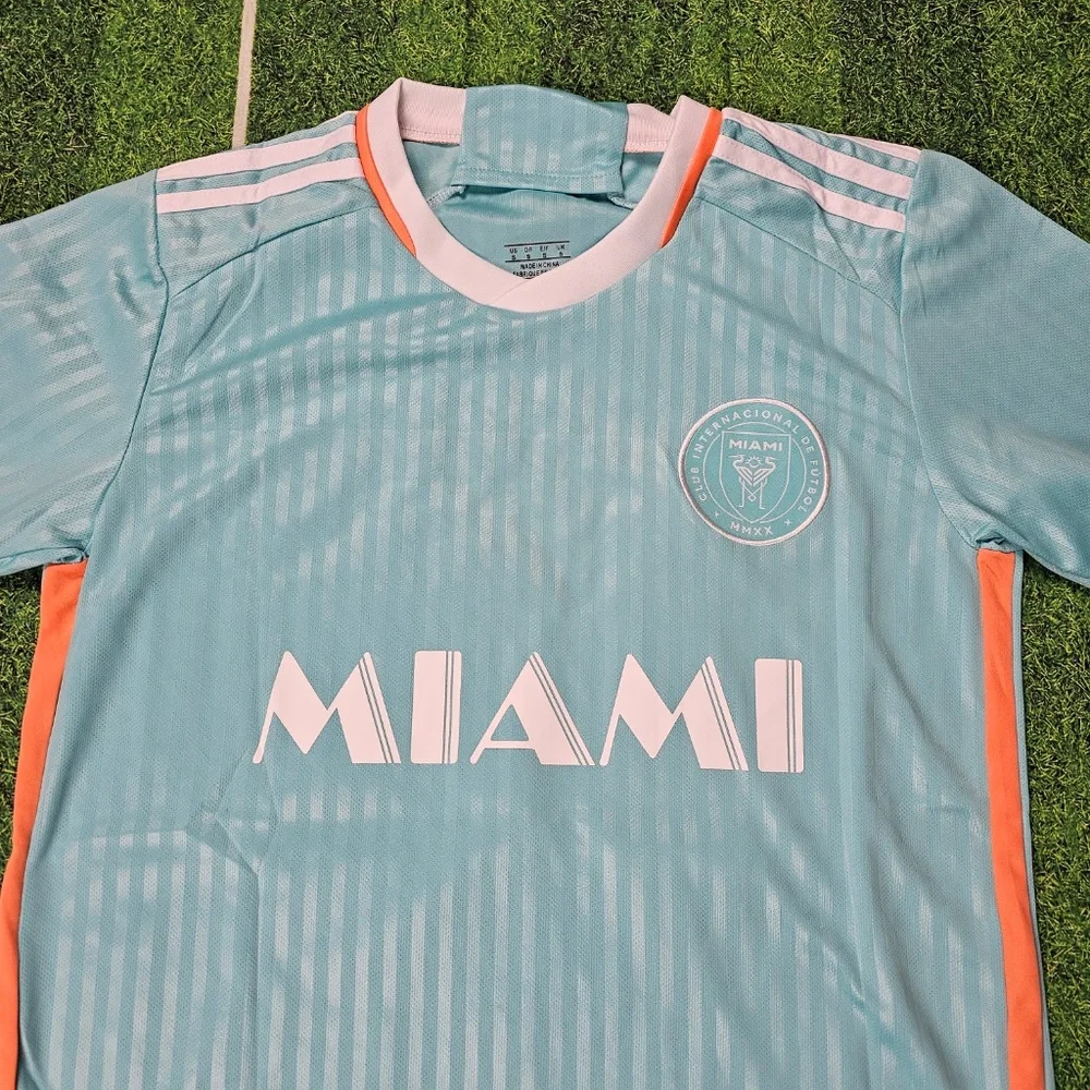 Men's Messi Inter Miami Mens Soccer Jersey Playera de Miami Male Football Shirt - Picture 4 of 4